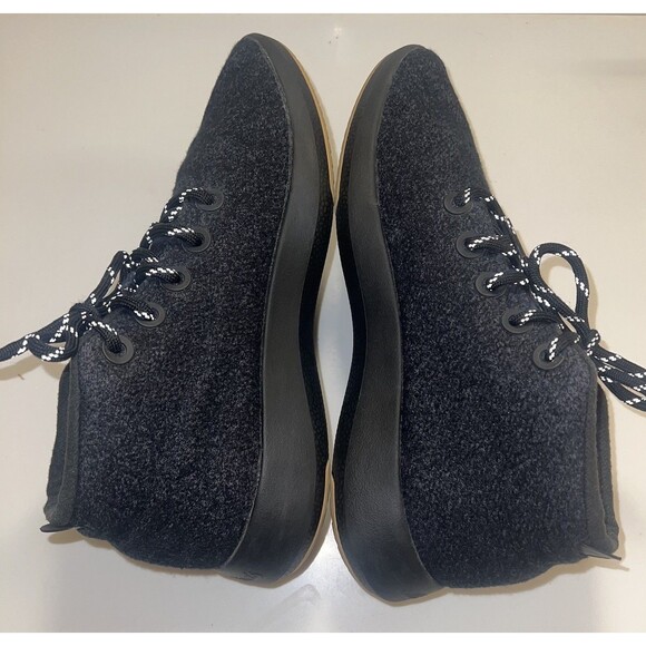 Allbirds Men’s Mizzle Wool Runner Water Repellent Sneaker Natural Black Khaki 11 - Picture 6 of 12